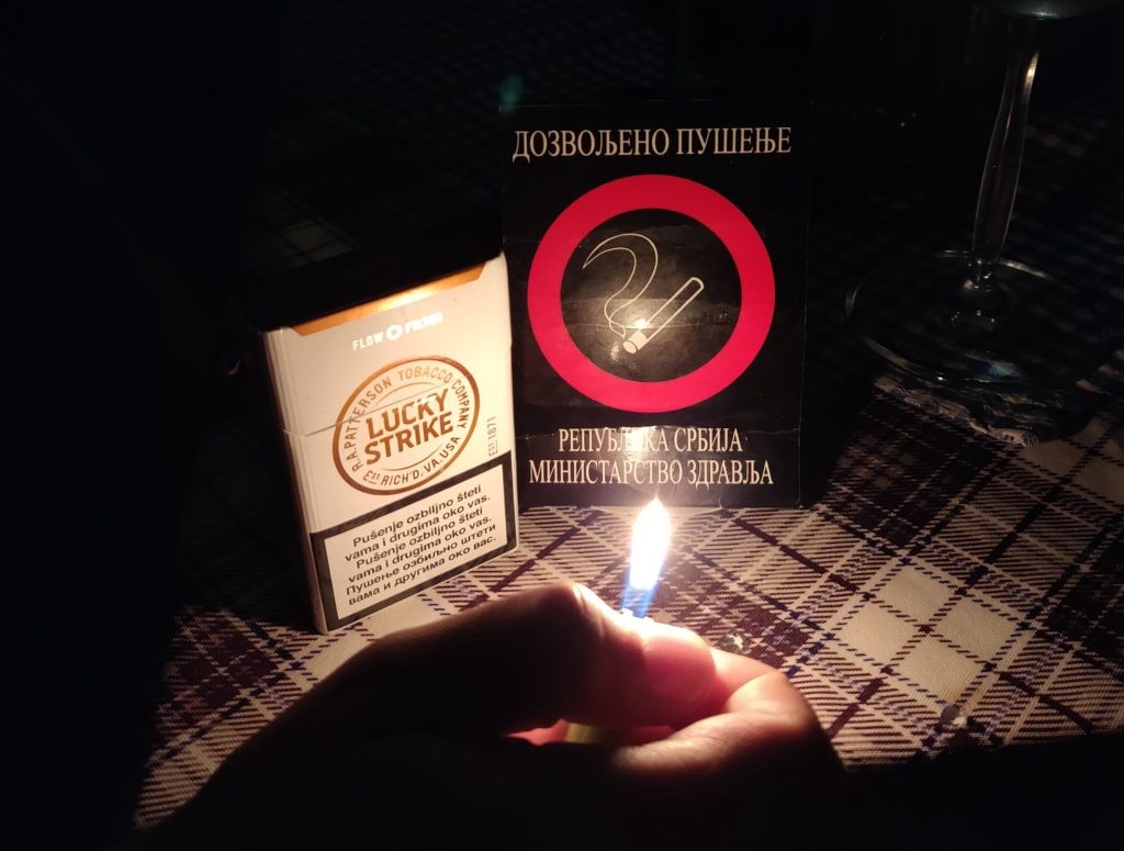 smoking in the balkans